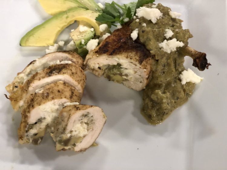 Stuffed Chicken Breasts with Southwest Slather