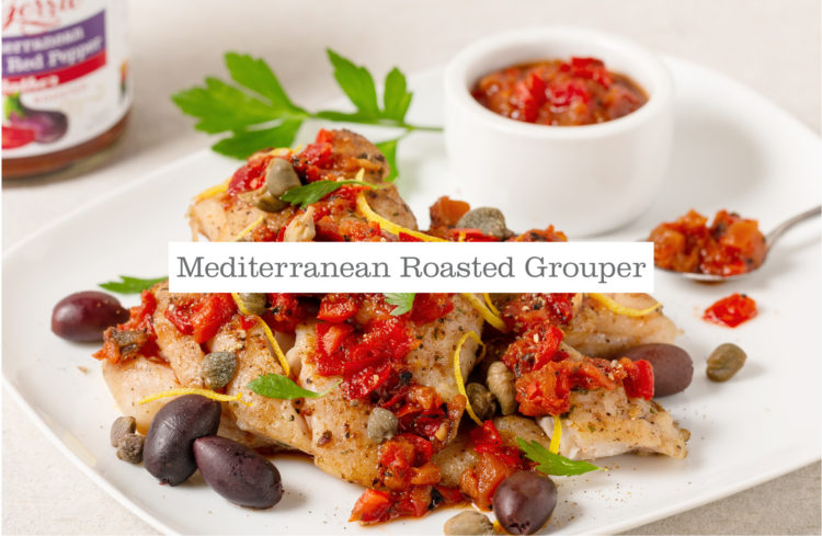 Mediterranean Roasted Grouper